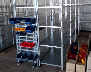 Shelving rack system accessories